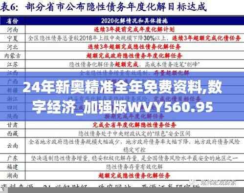 24年新奥精准全年免费资料,数字经济_加强版WVY560.95
