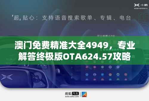 澳门免费精准大全4949,专业解答终极版OTA624.57攻略