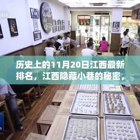 揭秘江西历史变迁,最新排名与小巷特色小店的独特魅力