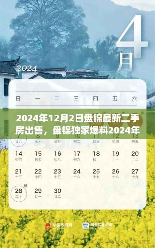 盘锦最新独家爆料,深度解析二手房市场,优质房源抢购在即!