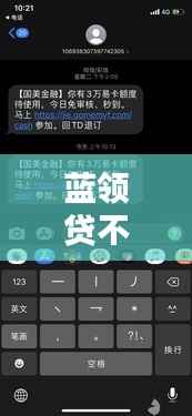 蓝领贷不断骚扰,蓝领贷天天发短信