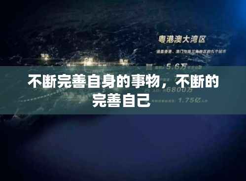 不断完善自身的事物，不断的完善自己 