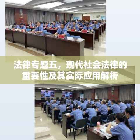法律专题五,现代社会法律的重要性及其实际应用解析