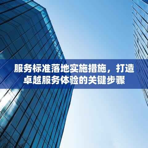 服务标准落地实施措施，打造卓越服务体验的关键步骤