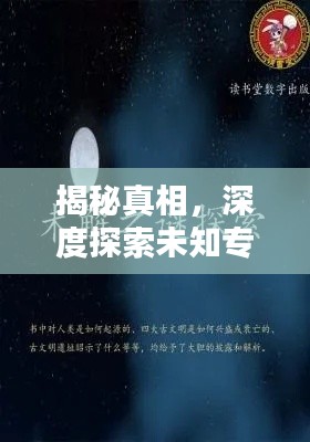 揭秘真相,深度探索未知专题之夜